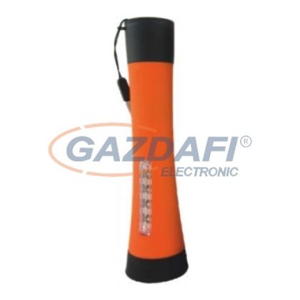BC-LUX LED kézilámpa 1W+4 LED IP54 narancs