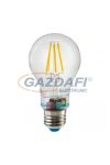 Bec Led BEGHELLI BE-56305 Zafiro A60 LED  filament, E27, 6W, 810Lm, 230V, 2700K, 827, transparent