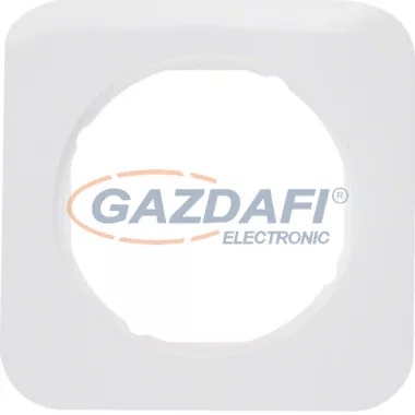 BERKER 10112189 1-es keret , univerzális, fényes fehér, R.1; 80,7mm x 80,7mm