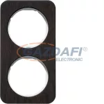   BERKER 10122359 2-es keret , univerzális, fa/fehér, R.1; 152,2mm x 81,2 mm