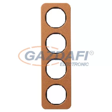 BERKER 10142364 4-es keret , univerzális, bőr/fekete, R.1; 223,2mm x 81,2mm