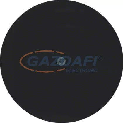   BERKER 10192045 fedlap kábelkivezető betétre , fényes fekete, R.1, R.3, R.8