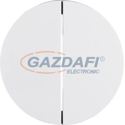   BERKER 16232089 2 áramkörös fedlap , fényes fehér, R.1, R.3, R.8