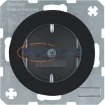   BERKER 41232045 süllyesztett dugalj fokozott érintésvédelemmel , fényes fekete, R.1, R.3, 250V, 16A