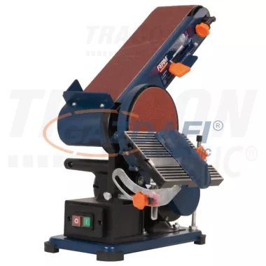 TRACON BGM1003 Asztali kör- és szalagos csiszoló 375W, 915×100mm / D=150mm TRACON BGM1003 Asztali kör- és szalagos csiszoló 375W, 915×100mm / D=150mm