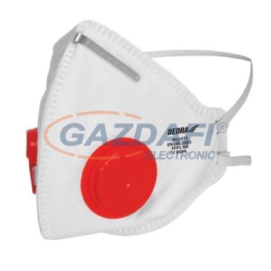 DEDRA BH1073 FPP1 porvédő félmaszk 2 szeleppel