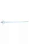 TRACON BK-130 Benyomótüskés kábelkötegelő, natúr 130×4,8mm, D=25mm, PA6.6, d=6mm