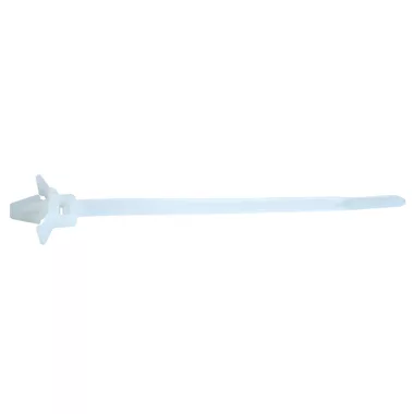 TRACON BK-130 Benyomótüskés kábelkötegelő, natúr 130×4,8mm, D=25mm, PA6.6, d=6mm