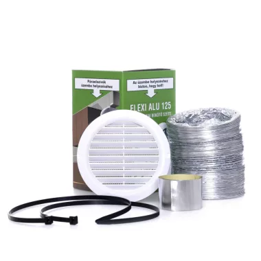 BK FA125/3 FA-125/3 Flexi Alu légtechnikai bekötő szett BK FA125/3 FA-125/3 Flexi Alu légtechnikai bekötő szett