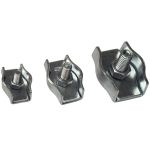   TRACON BSZ1-4 Sodronyszorító bilincs, szimpla, acél d=4-4,8mm, M5