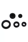 TRACON BV0705 Intrare cablu, deschisă, cauciuc B = 7,2 mm, C = 5mm