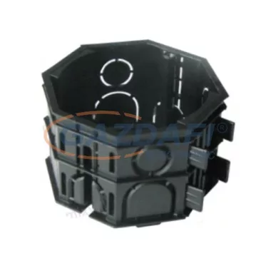 Nyolcszögletű kapcsolható doboz alj