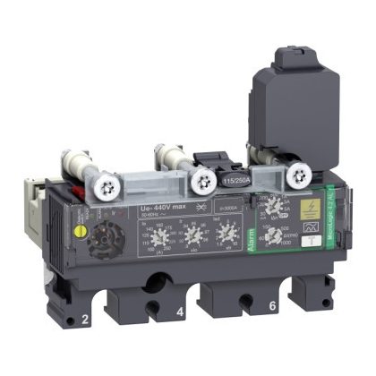   SCHNEIDER C1034A100 ÚJ GENMicrologic 4.2 AL 3x100 NSX100-250