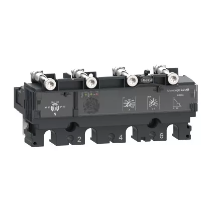   SCHNEIDER C1042B100 ÚJ GEN4P4D MICROLOGIC 2.2 AB 100A kioldó