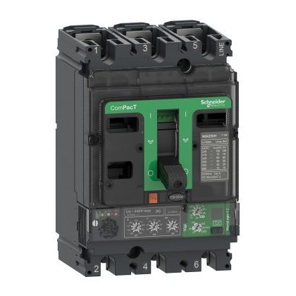 SCHNEIDER C10B34V040 ÚJ GENCompact NSX100 3P 25k Mic 4.2 40