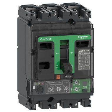 SCHNEIDER C10B34V100 ÚJ GENCompact NSX100 3P 25k Mic 4.2 100