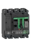 SCHNEIDER C10B44V040 kompakt megszakító NSX100B, 25 kA 415 VAC, MicroLogic 4.2 Vigi kioldóegység 40 A, 4P4d