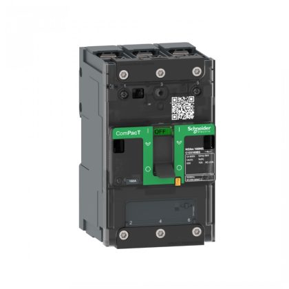   SCHNEIDER C123160BS Switch disconnector ComPacT NSXm NA, 3 Poles, 160A rating, compression lugs and busbar connectors