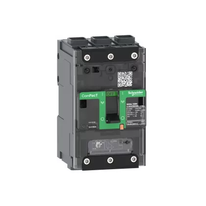   SCHNEIDER C12E3TM160L ÚJ GENCompact NSXm 16kA TM160D 3P ELink