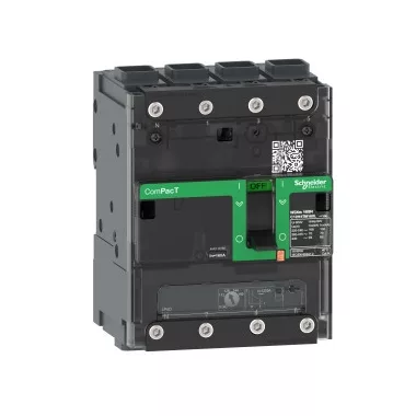 SCHNEIDER C12E4TM125L ÚJ GENCompact NSXm16kATM125D 4P/4T ELink