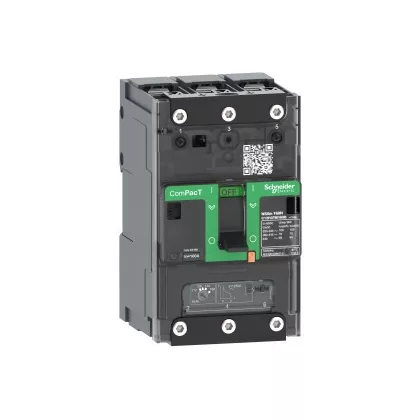   SCHNEIDER C12F3TM160B ÚJ GENCompact NSXm 36kA TM160D 3P sín