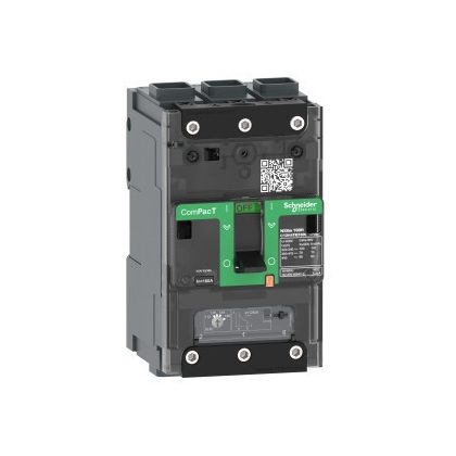   SCHNEIDER C12H3TM125L ÚJ GENCompact NSXm 70kA TM125D 3P ELink