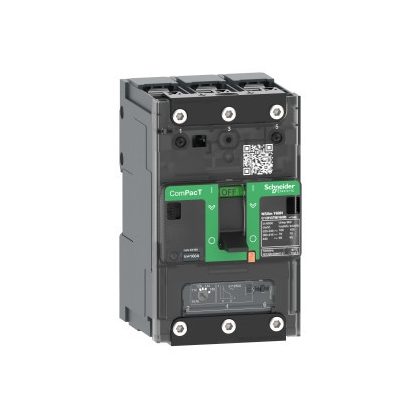SCHNEIDER C12N3TM125B ÚJ GENCompact NSXm 50kA TM125D 3P sín