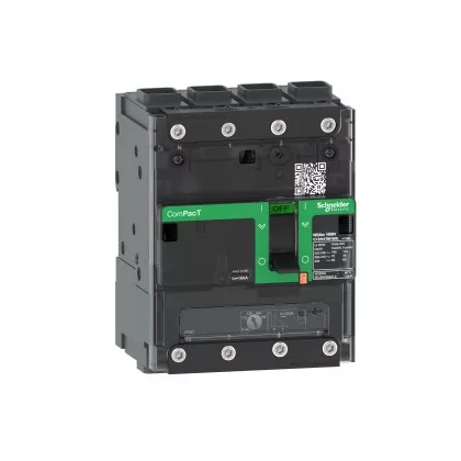   SCHNEIDER C12N4TM160L ÚJ GENCompact NSXm50kATM160D 4P/4T ELink