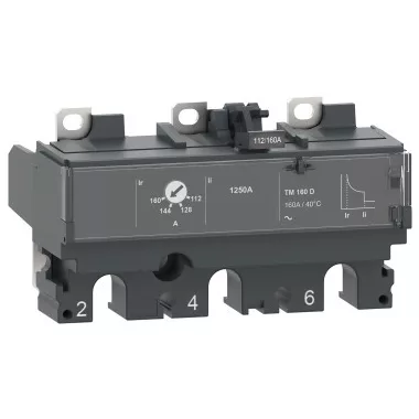 SCHNEIDER C163TM125 ÚJ GEN3P3D TM125D kioldó NSX160/250-hez
