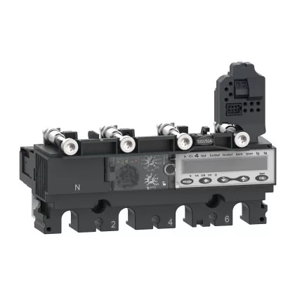   SCHNEIDER C1646E160 ÚJ GEN4P4D MICROLOGIC 6.2 E 160A KIOLDÓ