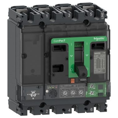 SCHNEIDER C16F44V100 ÚJ GENCompact NSX160 4P 36k Mic4.2 100