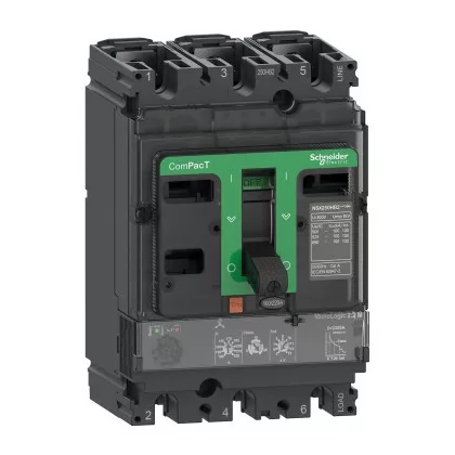   SCHNEIDER C16H32M100 ÚJ GEN3P3D MICROLOGIC 2.2 M 100A NSX160H