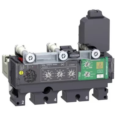 SCHNEIDER C2534V250 ÚJ GENMicrologic 4.2 Vigi 3x250 NSX250