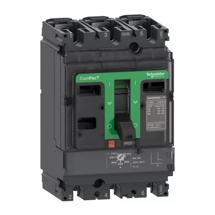 SCHNEIDER C25H3MA150 ÚJ GEN3P3D MA150 NSX250H komp megsz