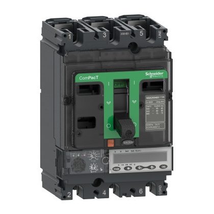   SCHNEIDER C25R36E100 ÚJ GENNSX250R megszakító 6.2 E 100A 3P