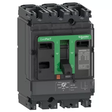 SCHNEIDER C25V3MA150 ÚJ GENNSX250HB1 megszakító MA
