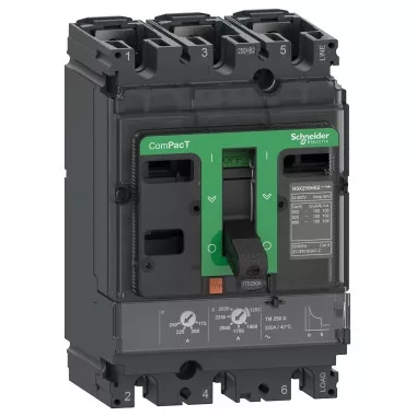 SCHNEIDER C25W3TM200 ÚJ GENNSX250HB2 megszakító TMD