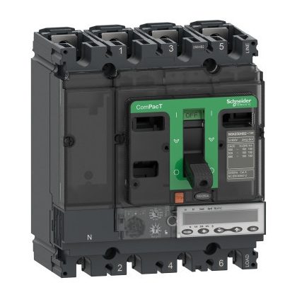   SCHNEIDER C25W45E100 ÚJ GENNSX250HB2 megszakító 5.2 E 100A 4P