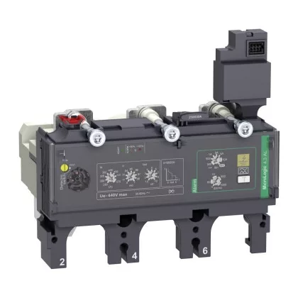   SCHNEIDER C4034A400 ÚJ GENMicrologic 4.3 AL 3x400 NSX400-630