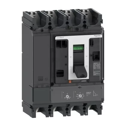 SCHNEIDER C40F4TM250D ÚJ GENCOMPACT NSX250F TM-DC 4P megsz