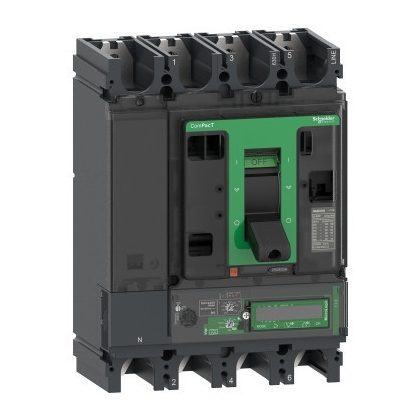 SCHNEIDER C40H47E400 ÚJ GENCompact NSX400 4P 70k Mic7.3 400