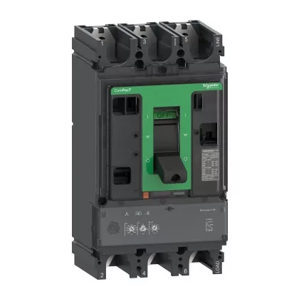   SCHNEIDER C40V32M320 ÚJ GENNSX400HB1 megszakító 2.3 M 320A 3P
