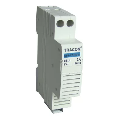 TRACON C60-CSEN-8 Sorolható csengő 8V AC, 75dB TRACON C60-CSEN-8 Sorolható csengő 8V AC, 75dB
