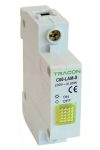 TRACON C60-LAM-S Sorolható jelzőlámpa, sárga 250V AC, 0.6W, Glimm