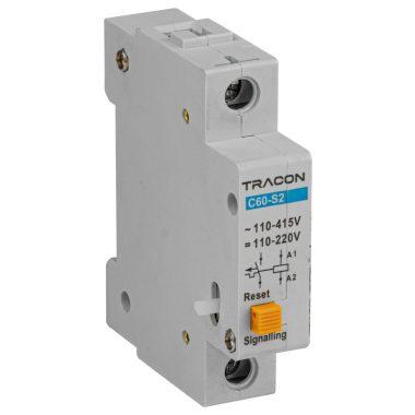 TRACON C60-S2 Munkaáramú kioldó TDZ-hez 110-415V AC, 110-220V DC