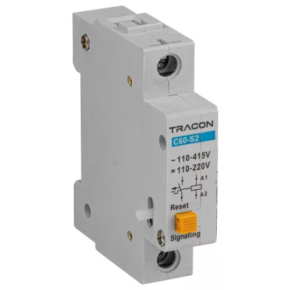   TRACON C60-S2 Munkaáramú kioldó TDZ-hez 110-415V AC, 110-220V DC