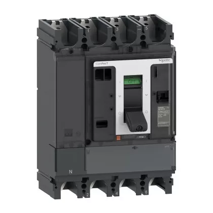   SCHNEIDER C634500D1S ÚJ GENCompact NSX500 NA DC PV 4P terhkap