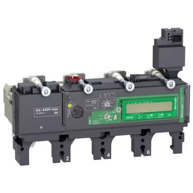 SCHNEIDER C6347E570 ÚJ GENMicrologic 7.3 E Vigi 4x570 NSX630