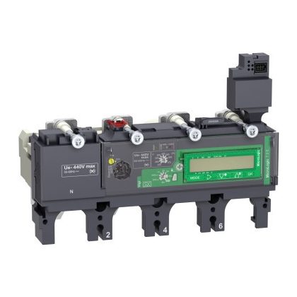   SCHNEIDER C6347E570 ÚJ GENMicrologic 7.3 E Vigi 4x570 NSX630