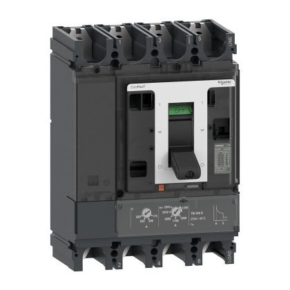   SCHNEIDER C63F4TM500D1 ÚJ GENCOMPACT NSX500 TMDC PV 4P megsz